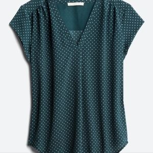 FUN2FUN Lillian V-Neck Blouse
